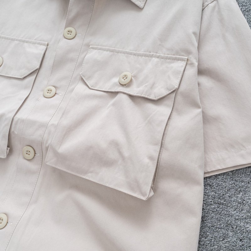 Рубашка Carhartt With Large Pockets "Cream" фото № 8