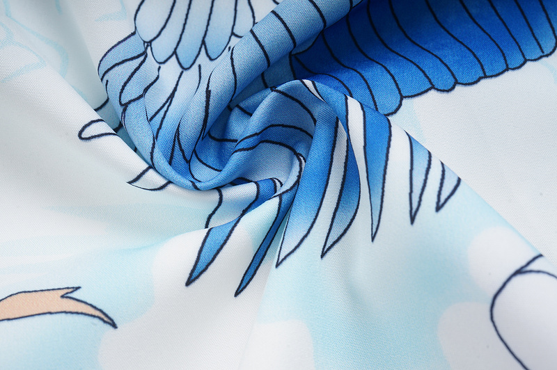 Рубашка Casablanca Storks "White" фото № 7