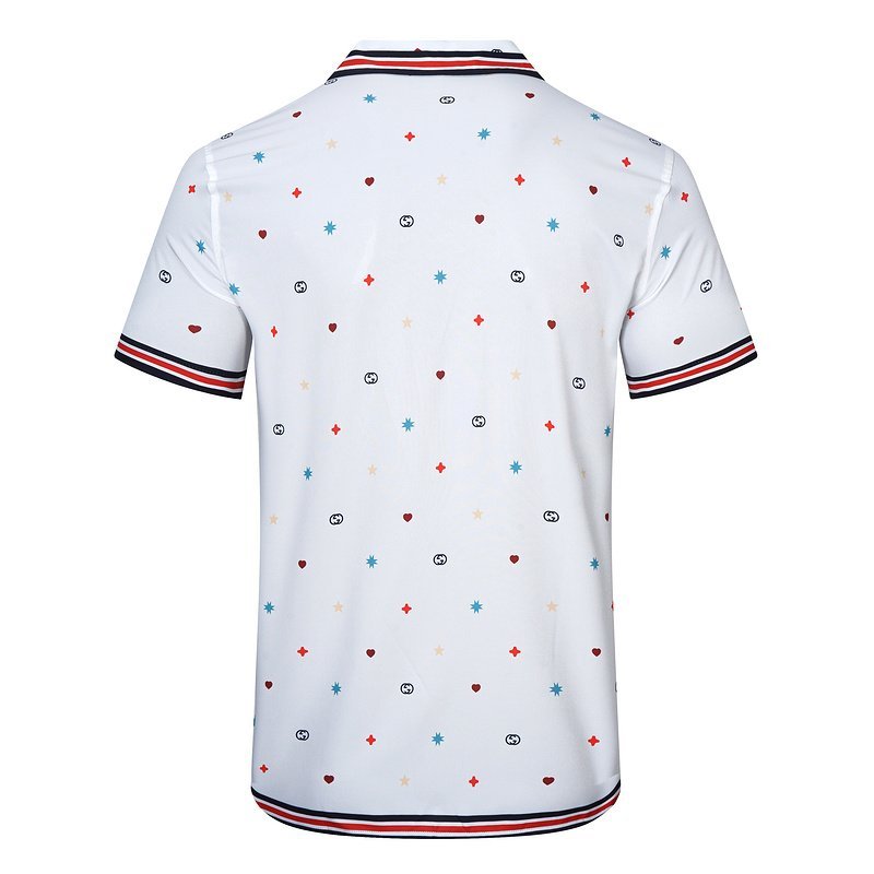 Рубашка Gucci Stripes Decoration On Edges "White" фото № 2