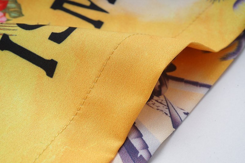 Рубашка Gucci Palm Trees Short Sleeves Is My Body "Yellow" фото № 5