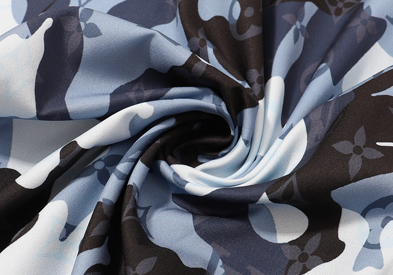 Рубашка Louis Vuitton Сamouflage "Blue" фото № 4