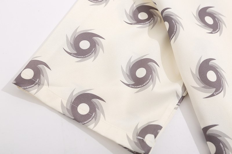Рубашка Palm Angels Spiral Print "Beige" фото № 6