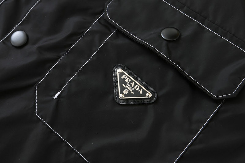 Рубашка Prada Classic "Black" фото № 7