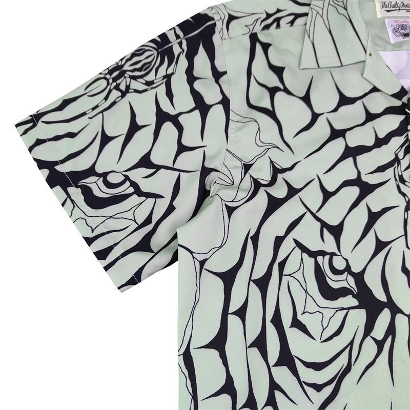 Рубашка Wacko Maria Tiger "Mint" фото № 8