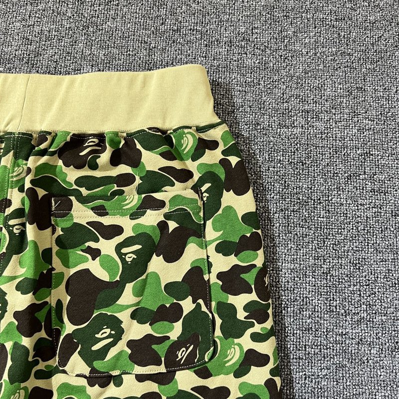 Шорты A Bathing Ape Toothy "Green" фото № 8