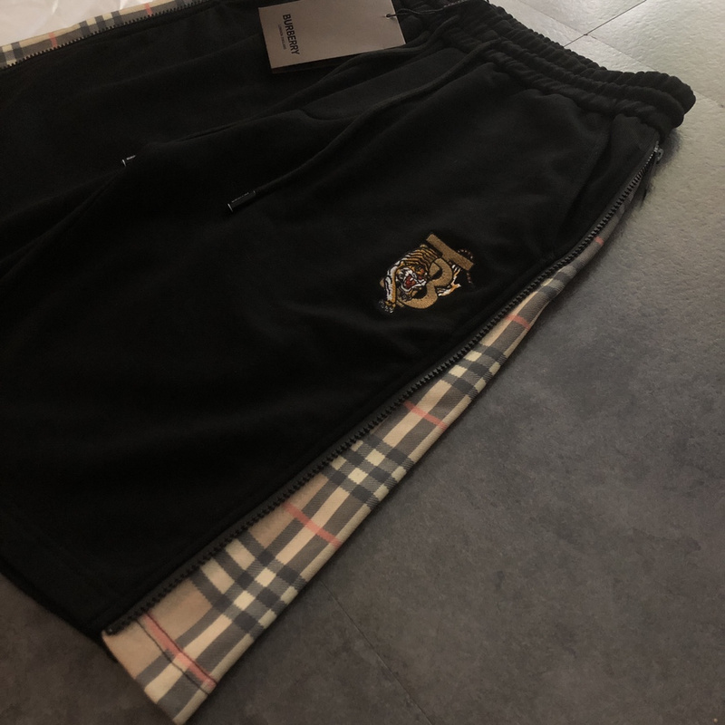 Шорты Burberry Tiger Logo "Black" фото № 2
