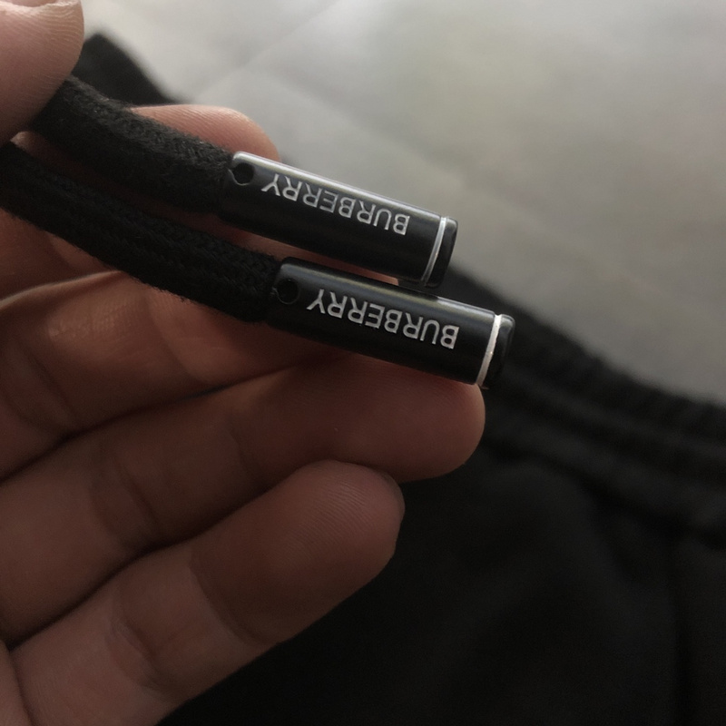 Шорты Burberry Tiger Logo "Black" фото № 3