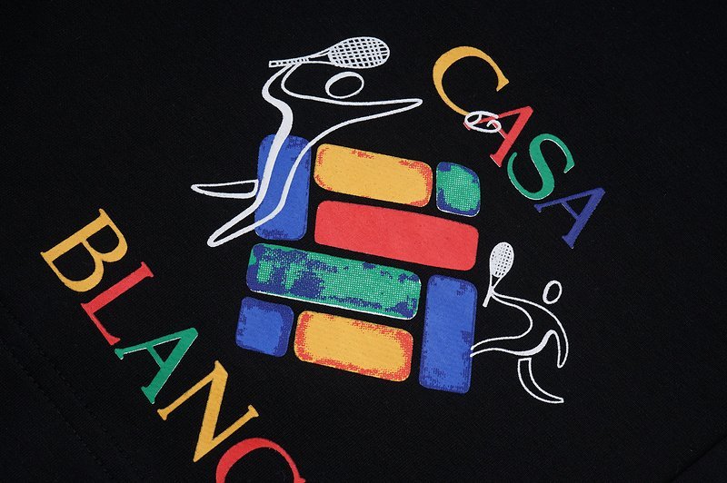 Шорты Casablanca Color Shapes Little Men "Black" фото № 3