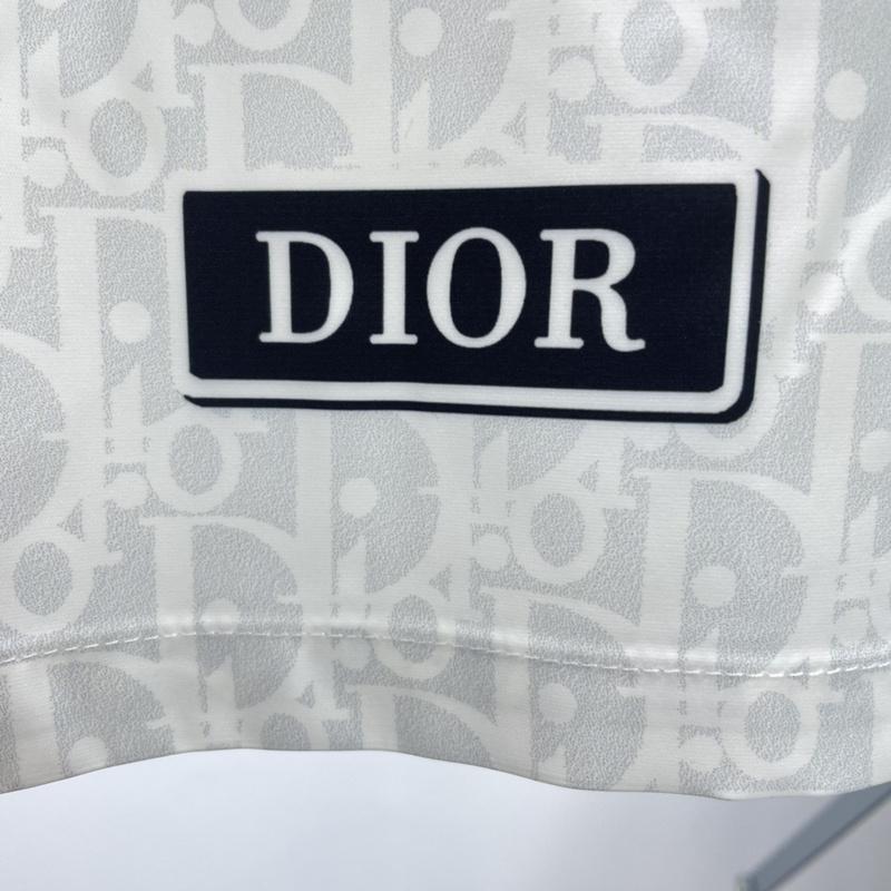 Плавательные шорты Christian Dior Patch Logo "White" фото № 3