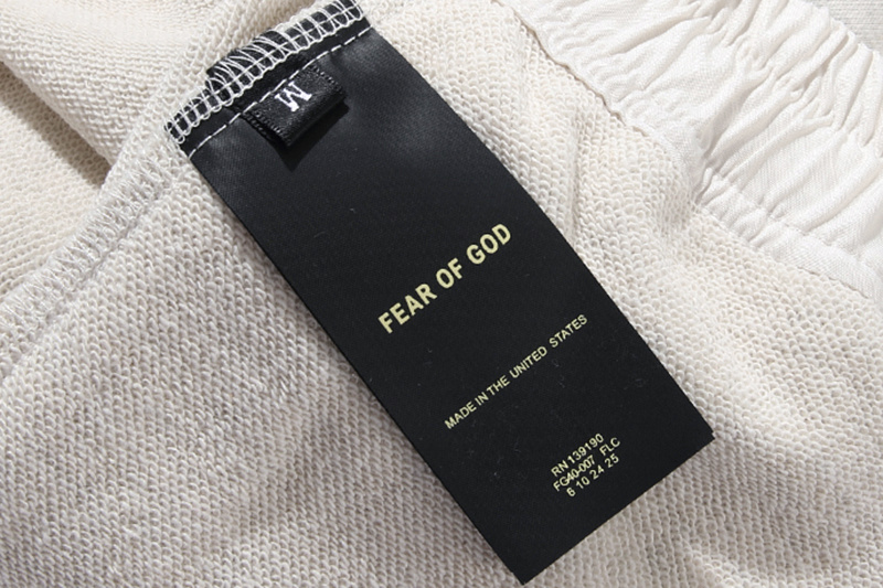 Шорты Fear Of God FG7C "White" фото № 5