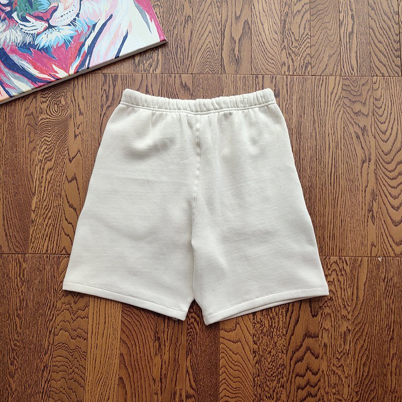 Шорты Fear Of God With Text Embroidery "White" фото № 2