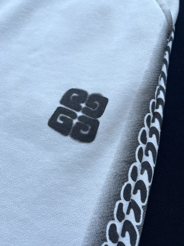 Шорты Givenchy Side chain "White" фото № 9