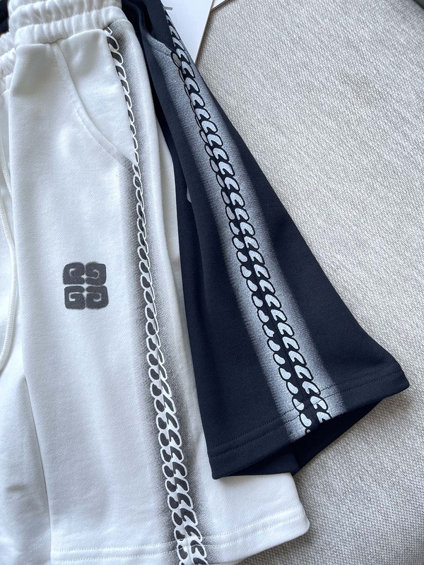 Шорты Givenchy Side chain "White" фото № 7