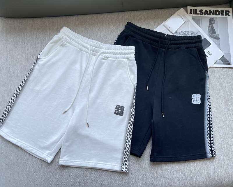 Шорты Givenchy Side chain "White" фото № 5