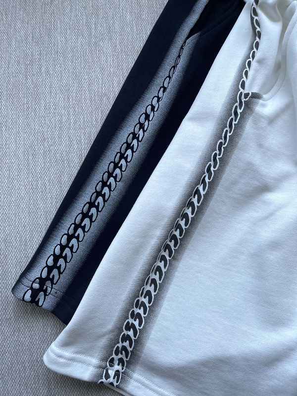 Шорты Givenchy Side chain "White" фото № 3