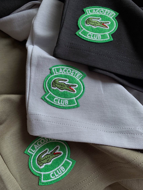Шорты Lacoste Logo Club "Light Gray" фото № 7