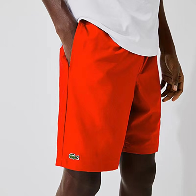 Шорты Lacoste Little Crocodile Brand "Red" фото № 5
