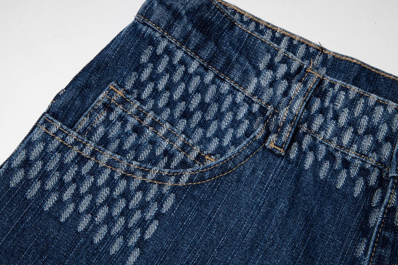 Шорты Louis Vuitton Checkered Pattern "Blue" фото № 3