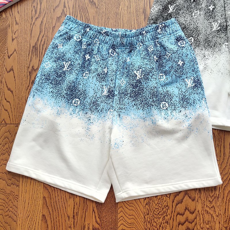 Шорты Louis Vuitton Ripples "White/Blue" фото № 4