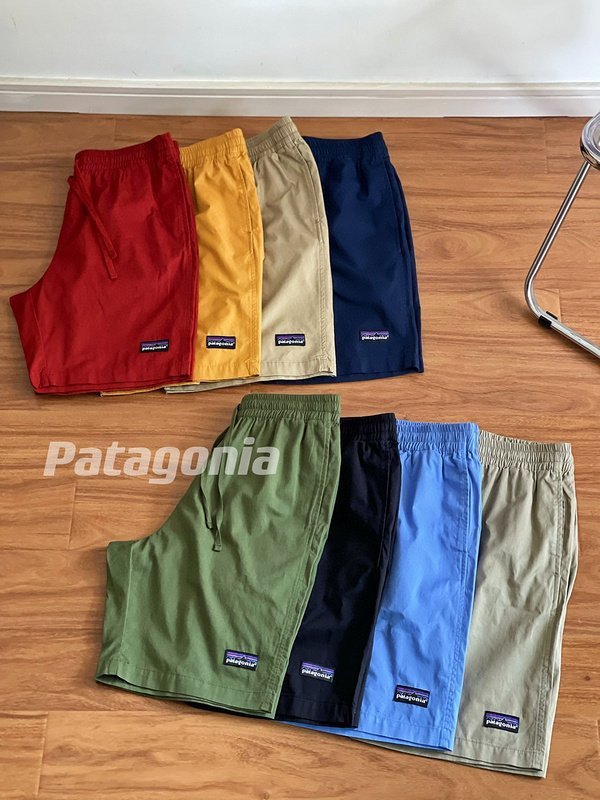 Шорты Patagonia With Logo Brand "Red" фото № 2