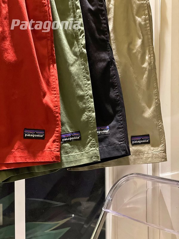 Шорты Patagonia With Logo Brand "Red" фото № 3