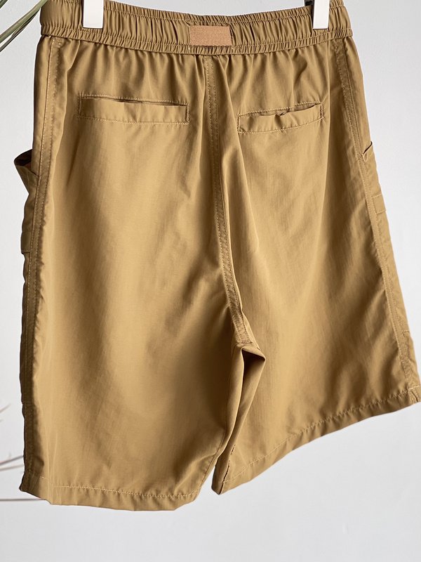 Шорты Stone Island With A Cloth Strap "Browm/Yellow" фото № 3