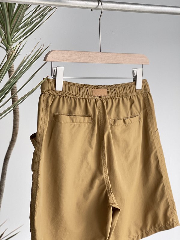 Шорты Stone Island With A Cloth Strap "Browm/Yellow" фото № 7