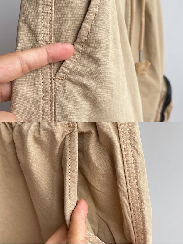 Шорты Stone Island With A Chevron Patch "Brown" фото № 8