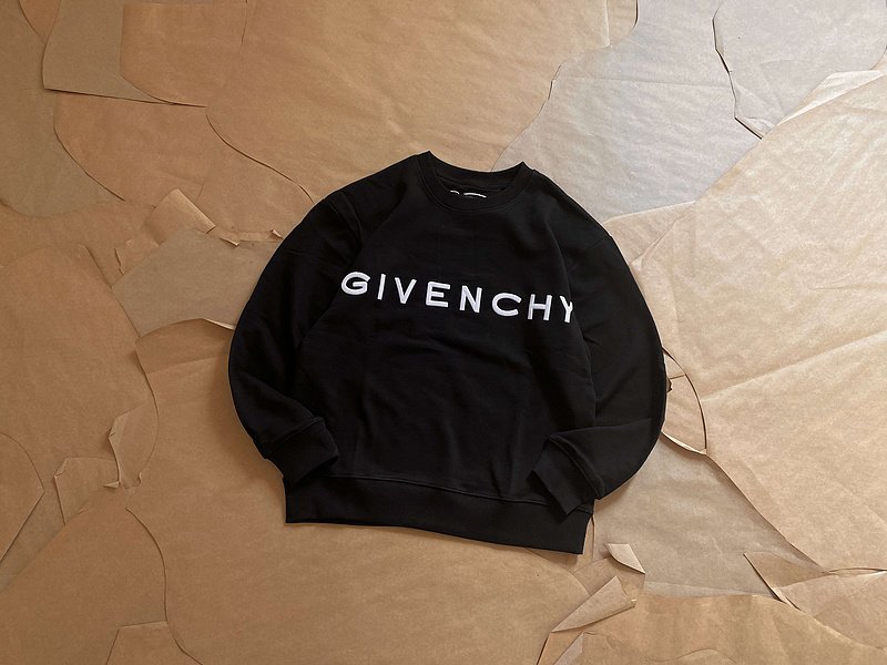 Свитшот Givenchy With Inscription "Black" фото № 8