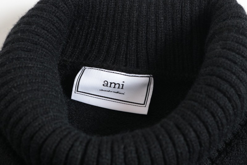 Свитер Amiri With Big Heart Logo "Black" фото № 2