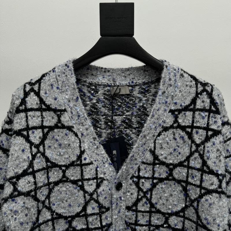 Кардиган Christian Dior Circles Print "Gray" фото № 2