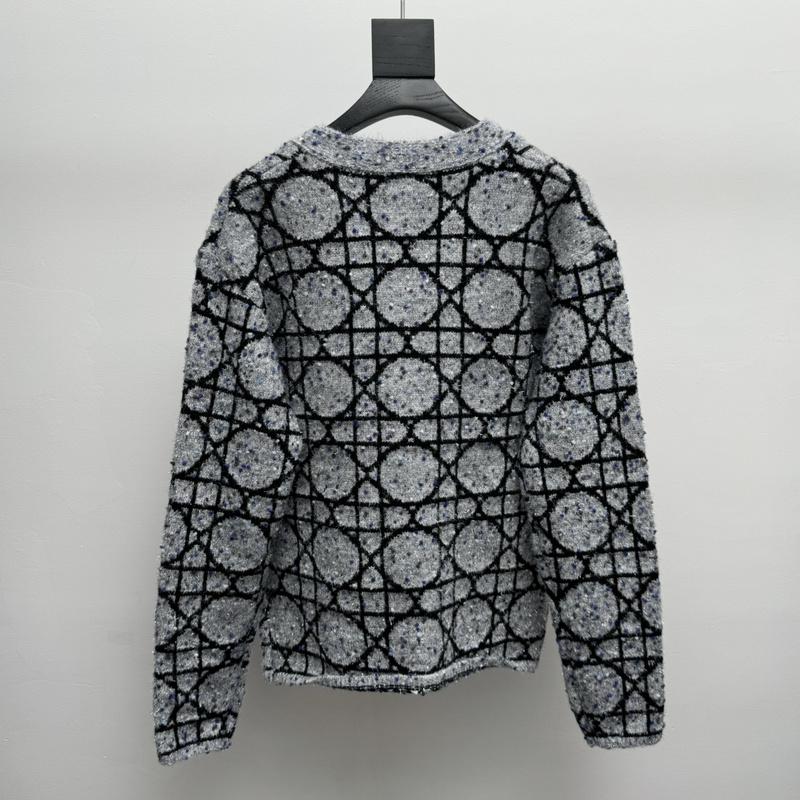 Кардиган Christian Dior Circles Print "Gray" фото № 5