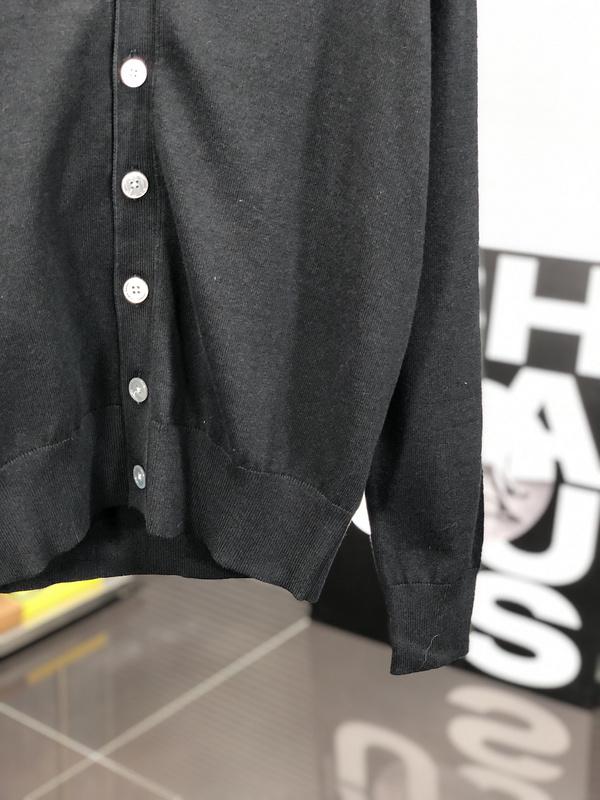 Кардиган Christian Dior White Logo Dior Paris "Black" фото № 4