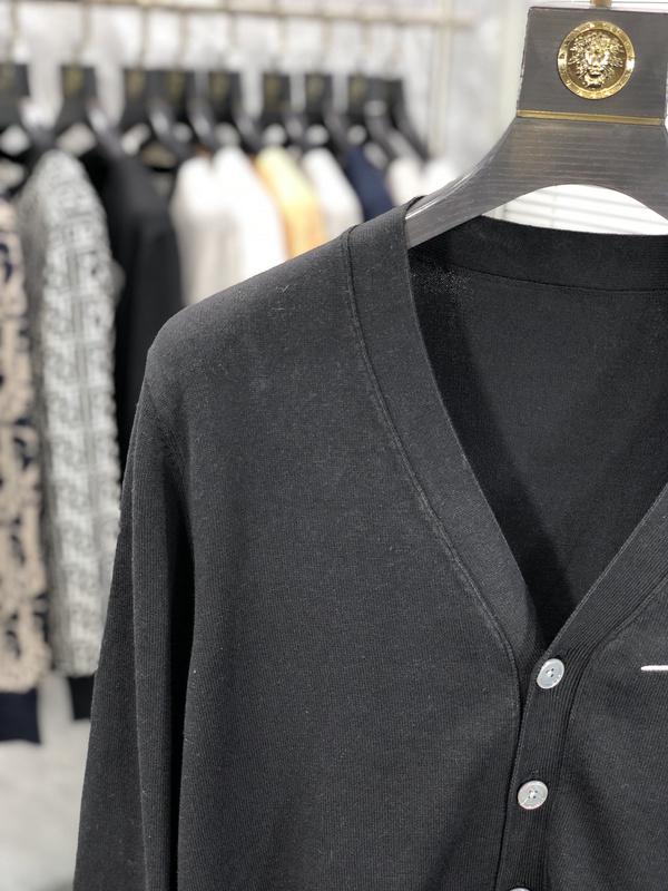 Кардиган Christian Dior White Logo Dior Paris "Black" фото № 2