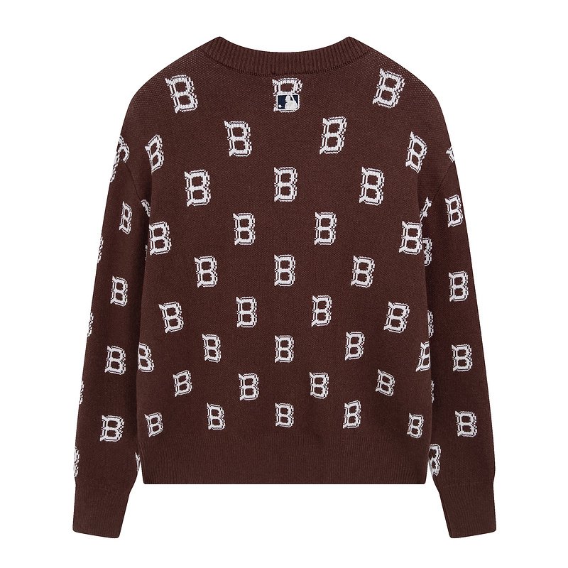 Свитер MLB With Logo "Brown" фото № 2