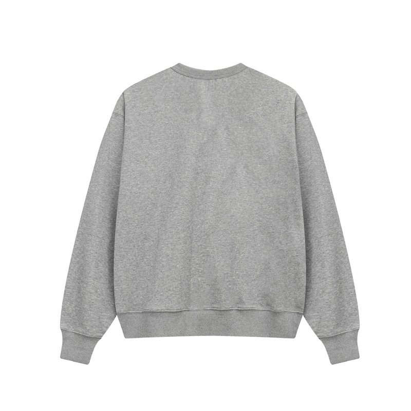 Свитшот Acne Studios Small Square Logo "Gray" фото № 4