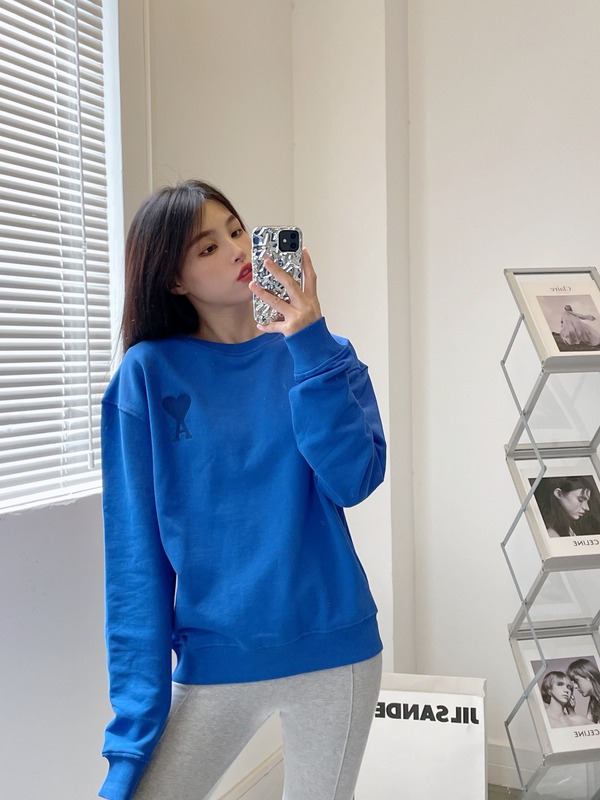 Свитшот Amiri Beautiful Logo "Blue" фото № 5