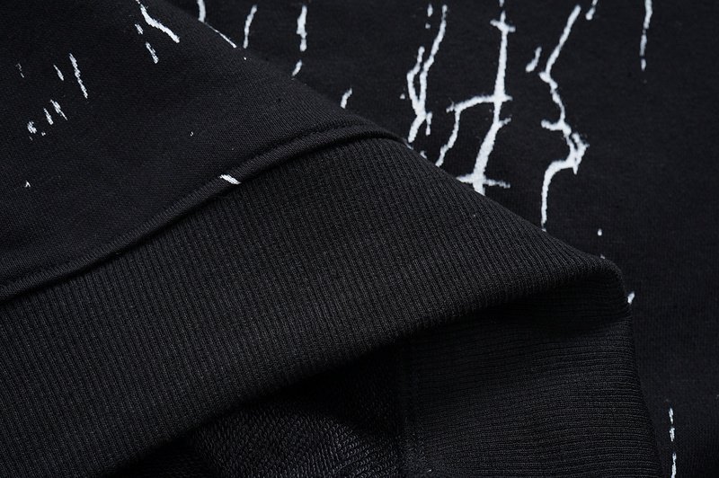Свитшот Amiri Cracked "Black" фото № 4