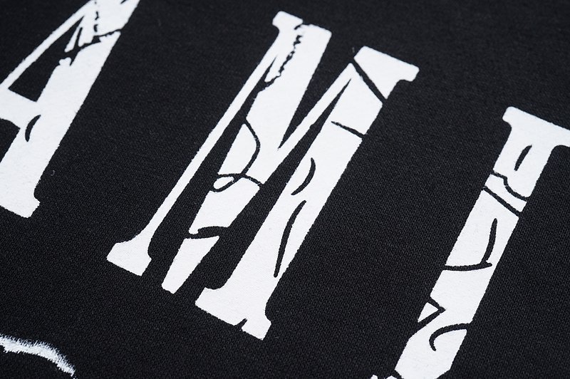 Свитшот Amiri Cracked "Black" фото № 5