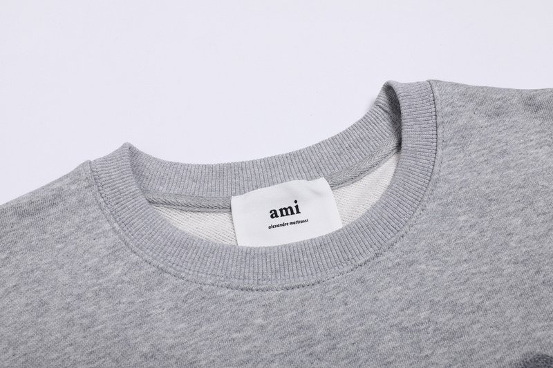 Свитшот Amiri With Logo On The Side "Gray" фото № 4