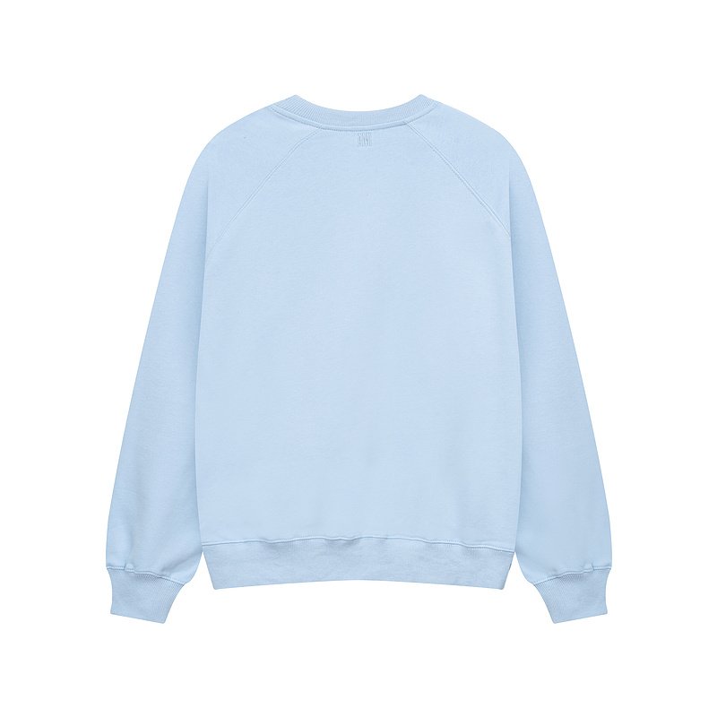 Свитшот Amiri Logo - Cotton "Blue/White" фото № 2