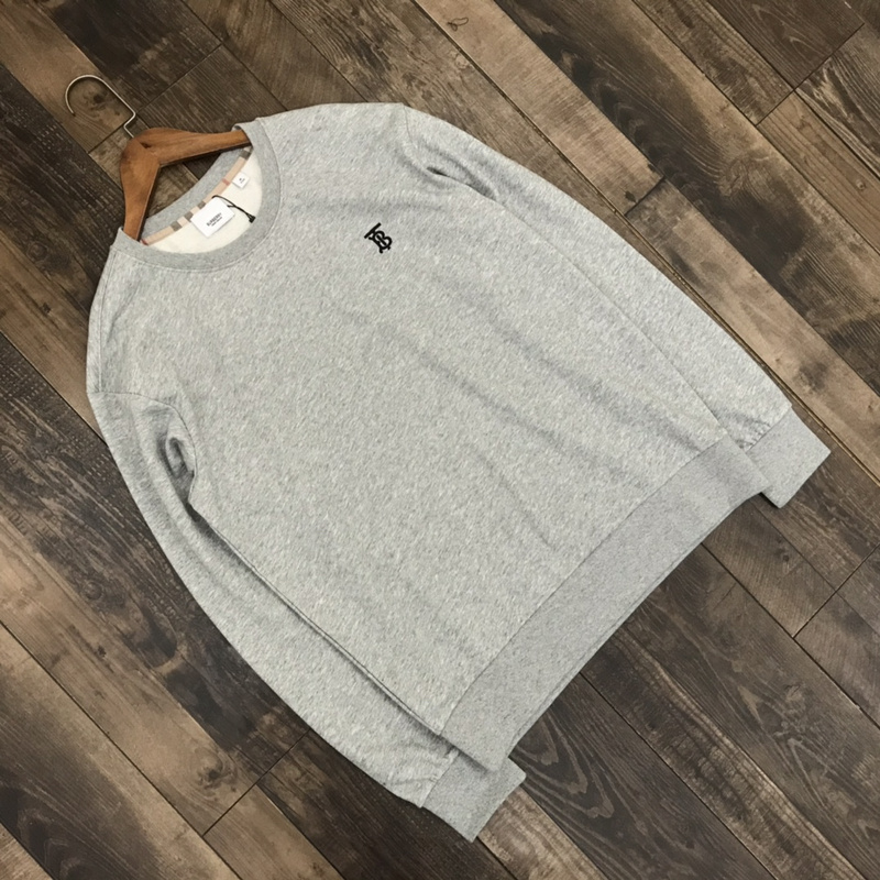 Свитшот Burberry Small Logo "Gray" фото № 2