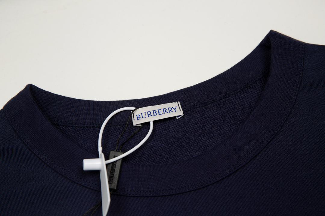 Свитшот Burberry Horse On Sleeve "Blue" фото № 2