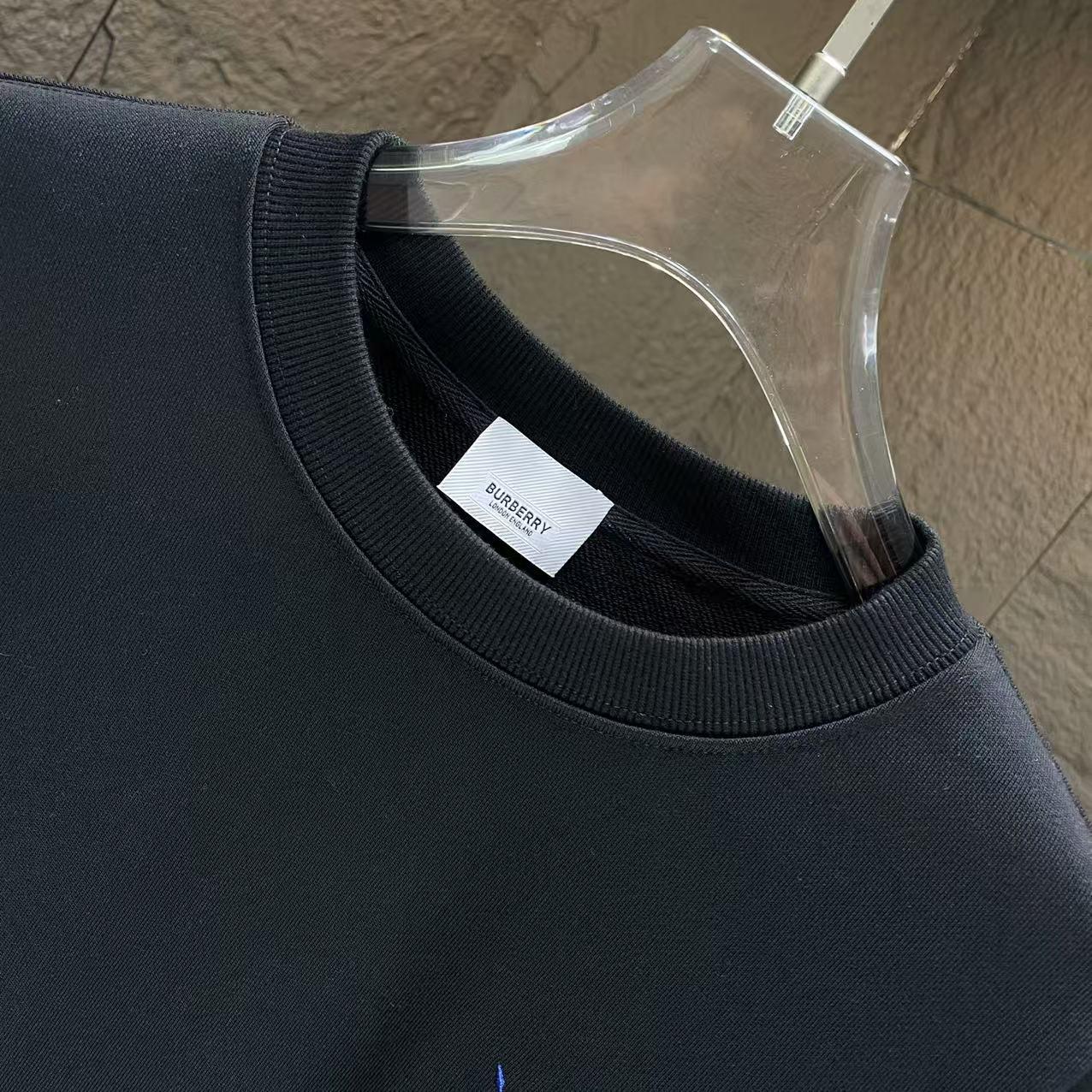 Свитшот Burberry Frontside Print Blue The Horse And The Warrior "Black" фото № 3