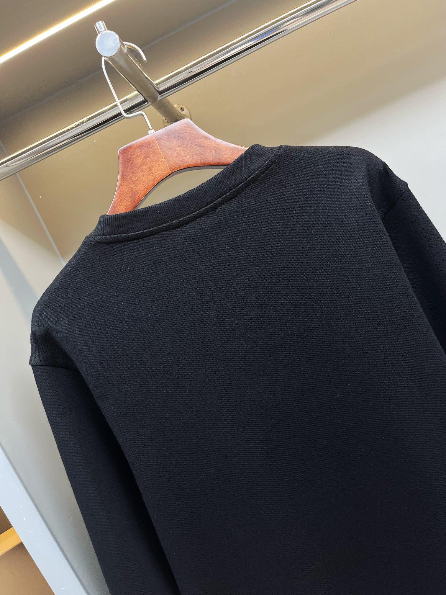 Свитшот Burberry Frontside Print Blue Warrior And Horse Blue Logo "Black" фото № 7