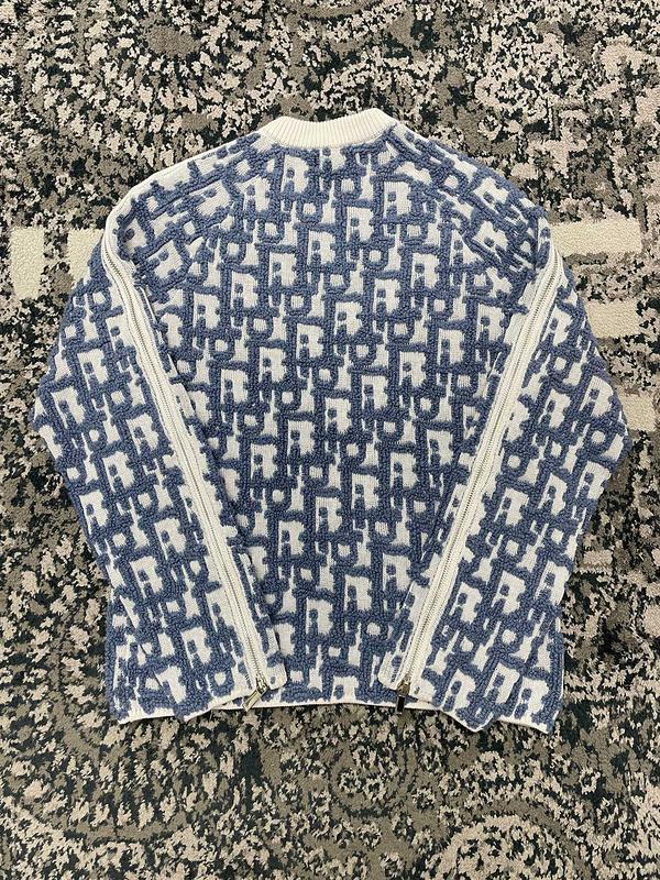 Свитшот Christian Dior Bushi Logos Dior Print "Navy Blue" фото № 5