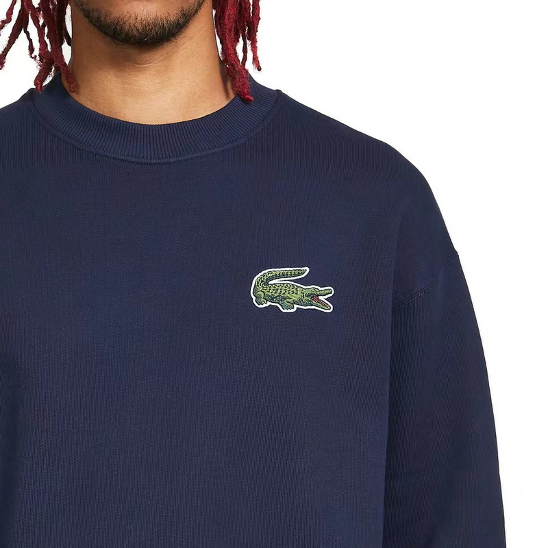 Свитшот Lacoste With A Crocodile "Blue" фото № 6