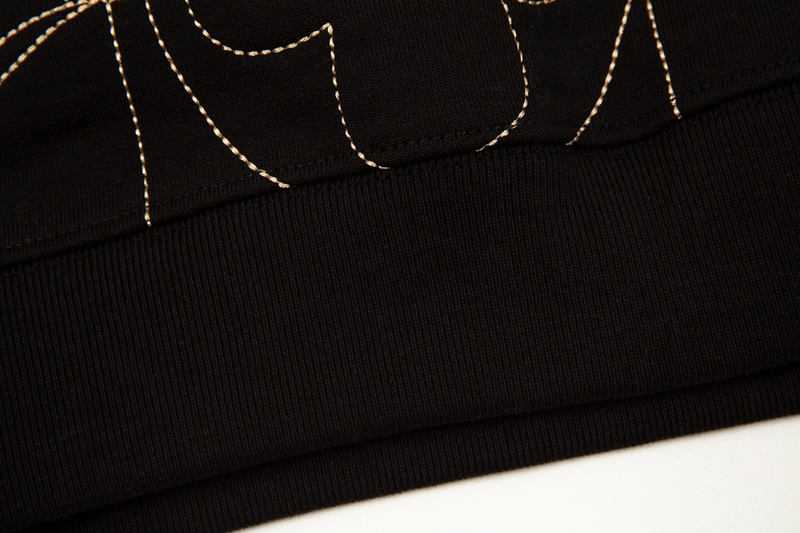 Свитшот Louis Vuitton Embroidered Treble Clef "Black" фото № 2