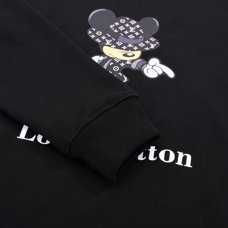 Свитшот Louis Vuitton Mickey Mouse Image "Black" фото № 3