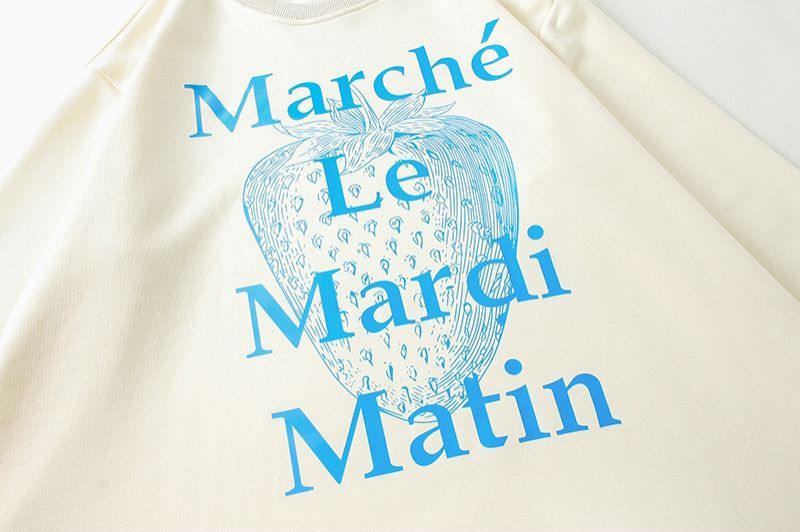 Свитшот Mardi Mercredi Strawberry "Cream" фото № 5